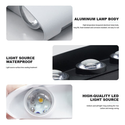 LED Wall Lamp Modern Simple Aluminum