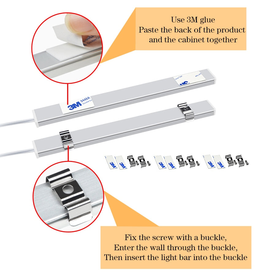 USB Desk Lamp Hand Sweep Switch