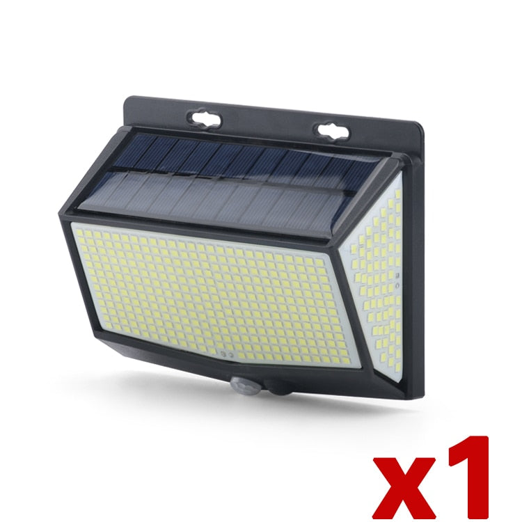 LED solar lamp PIR motion sensor