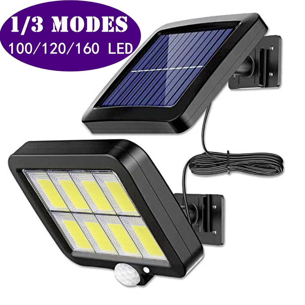 LED Solar Powered Wall Light Outdoor