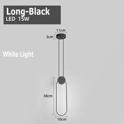 Long Wire Dimmable LED High Ceiling Hanging Light