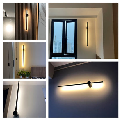 Led Wall Lamp Long Wall Light Decor