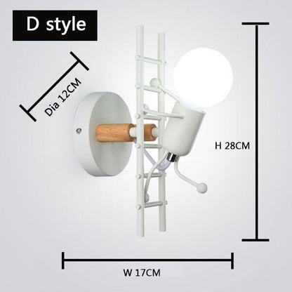 simplicity man wall light balcony aisle Wall Lamp