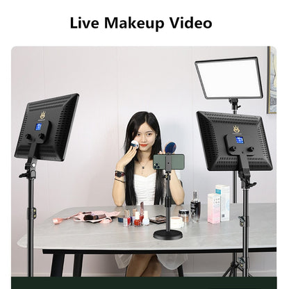 LED Video Light Panel Live Streaming Photo Studio Lamp