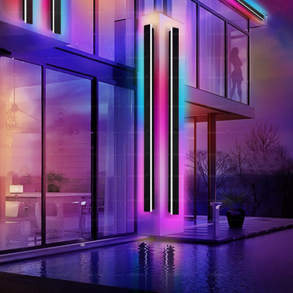 RGB Wall Lamp, Outdoor Christmas decoration