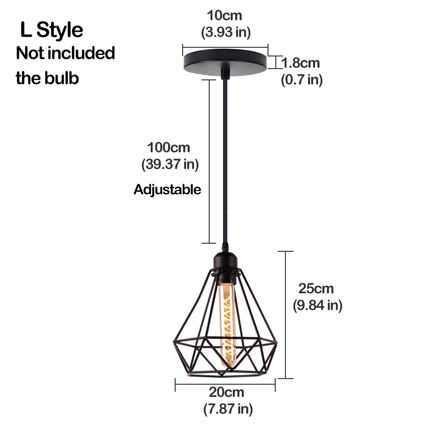 Retro Industrial Pendant Light Nordic