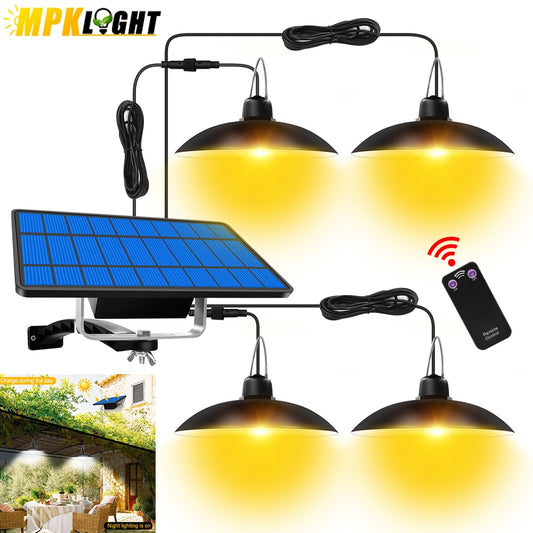 LED Solar Pendant Lights Waterproof