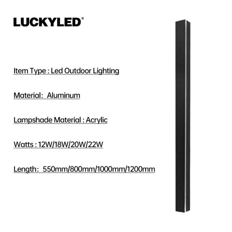 Modern Led Wall Light Waterproof