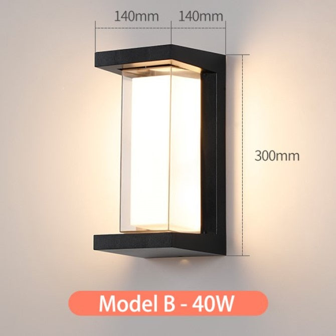 Led outdoor wall lamp led outdoor wall light waterproof