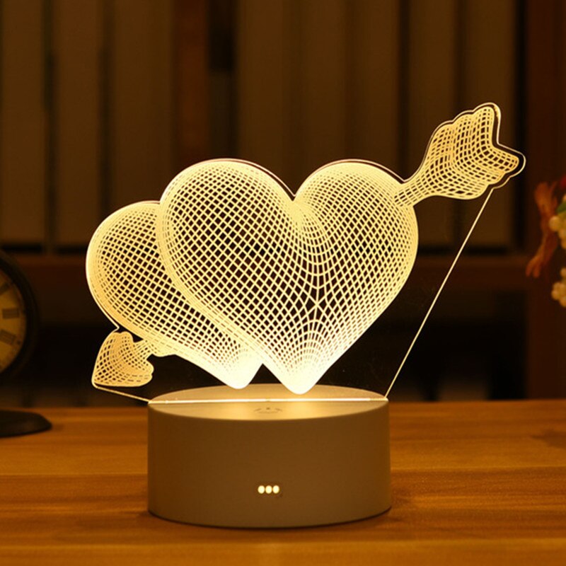 3D LED Night Lights Neon Lamp