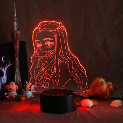 Anime Demon Slayer Acrylic Led