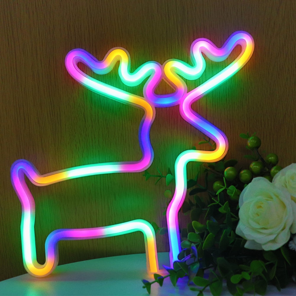 LED Neon Sign Light Lamp Room Decor