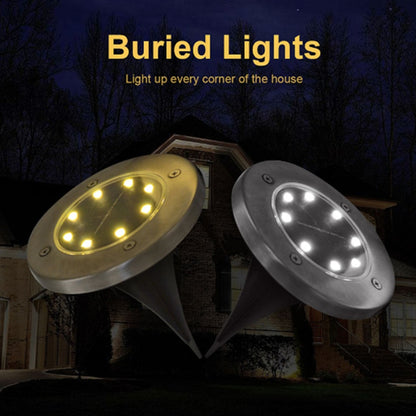 Garden Fence Disk Lights Luces