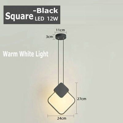 Long Wire Dimmable LED High Ceiling Hanging Light