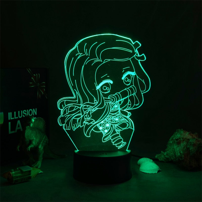 Anime Demon Slayer Acrylic Led