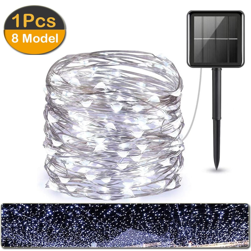 LED Solar Light Outdoor String