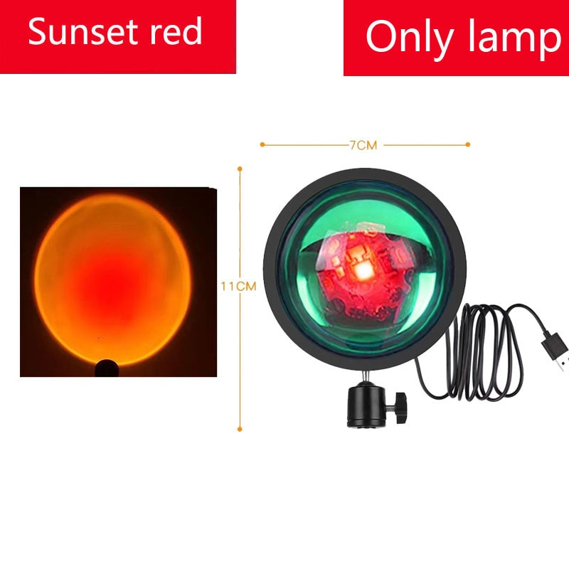 Sunset Lamp Projector Led Night Light