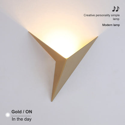 Modern minimalist triangle shape LED Wall Lamps