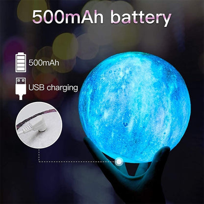 Moon Night Light Galaxy Lamp