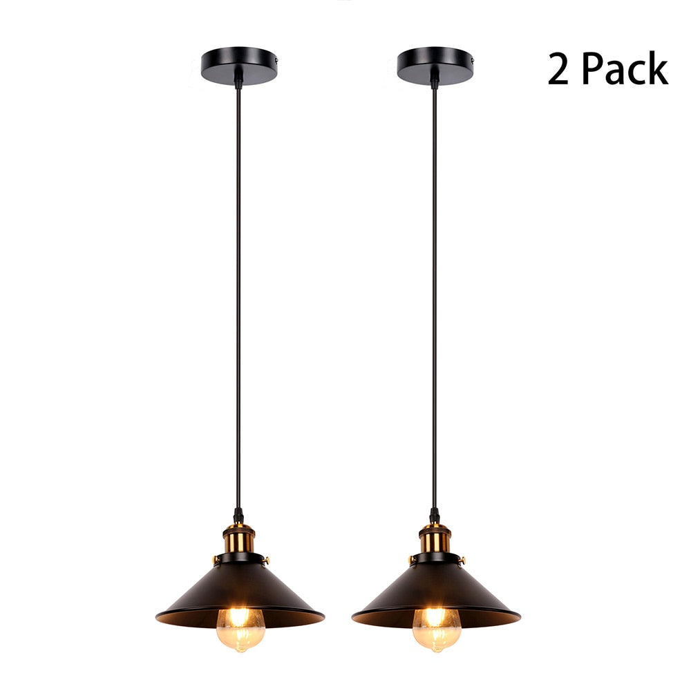 Industrial Retro Iron Interior Decoration LED