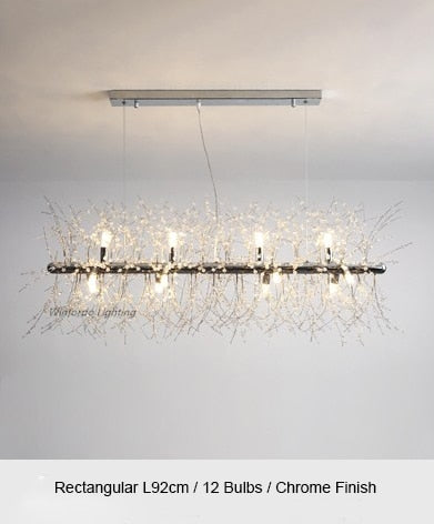 Crystal Dandelion Chandelier Lighting