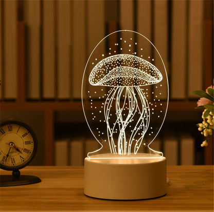 3D LED Night Lights Neon Lamp