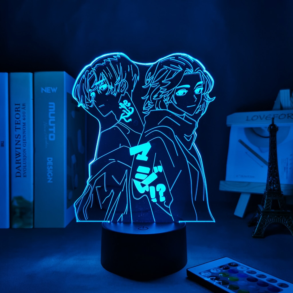 Manga Anime Figure Night Light