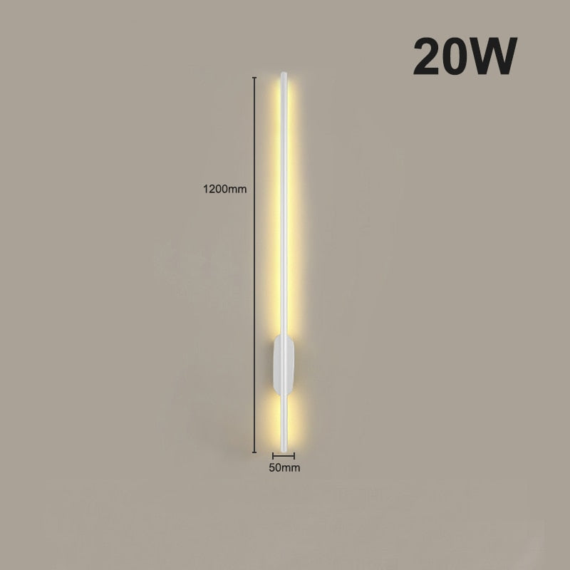 Led Wall Lamp Long Wall Light Decor