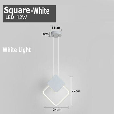 Long Wire Dimmable LED High Ceiling Hanging Light