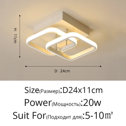 LED Ceiling Lamp For Corridor Entrance