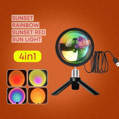 Sunset Lamp Projector Led Night Light