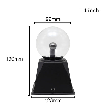 Novelty Lighting Magic Plasma Ball Lamp 3/4/5/6 Inch Night Light