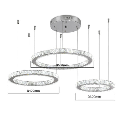 Crystal Led Chandelier Lights Home