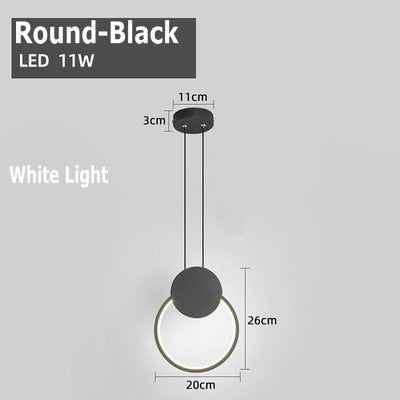 Long Wire Dimmable LED High Ceiling Hanging Light