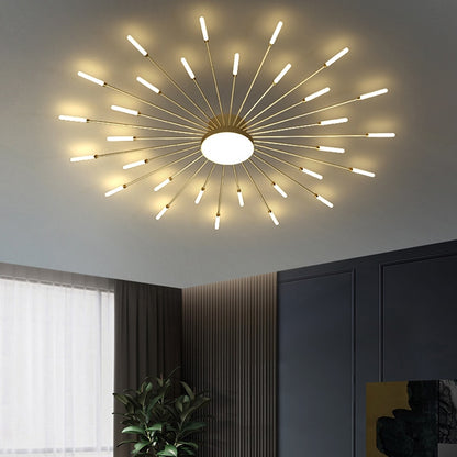 Modern Ceiling Acrylic Lamps Fixture Frame