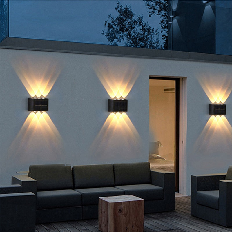 LED Solar Wall Lamp Outdoor Lamp