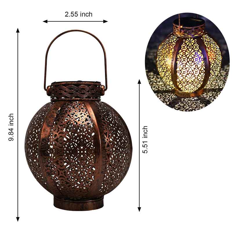 Waterproof Solar Lamp Retro Lantern