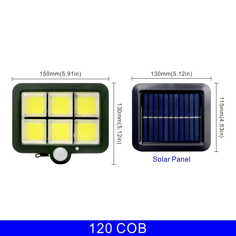 LED Solar Outdoor Light Motion Sensor