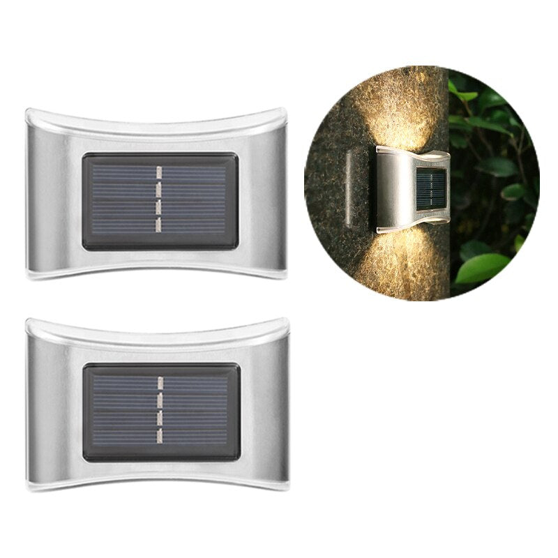 Solar LED Wall Lamp Outdoor Waterproof