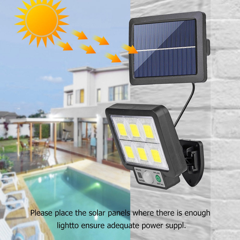 LED Split Solar Wall Light Waterproof