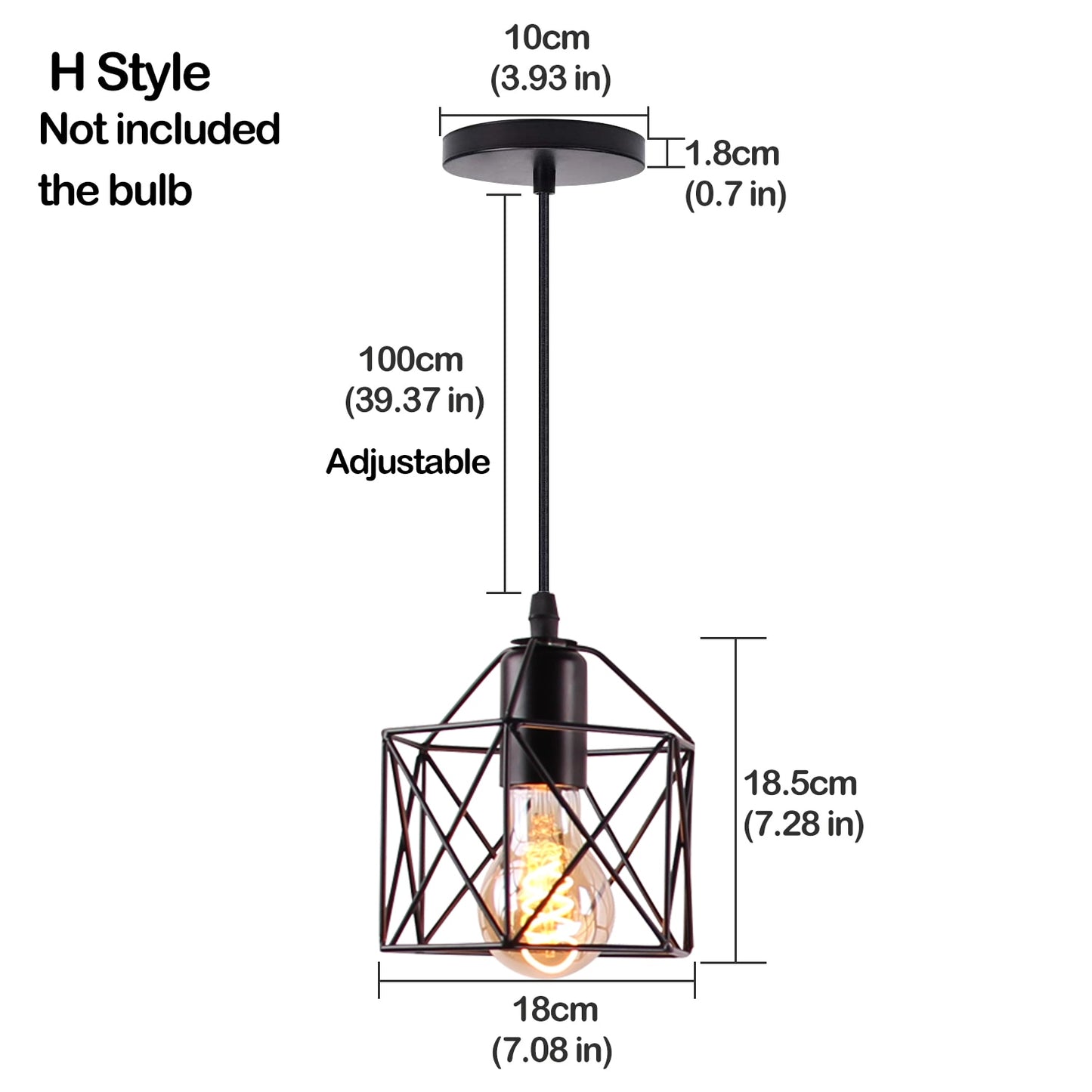 Retro Industrial Pendant Light Nordic