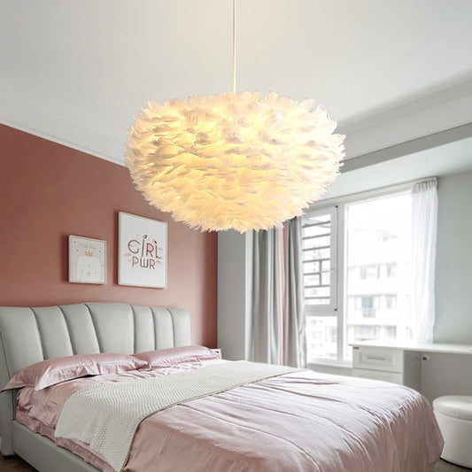 Feather Chandelier Nordic Modern