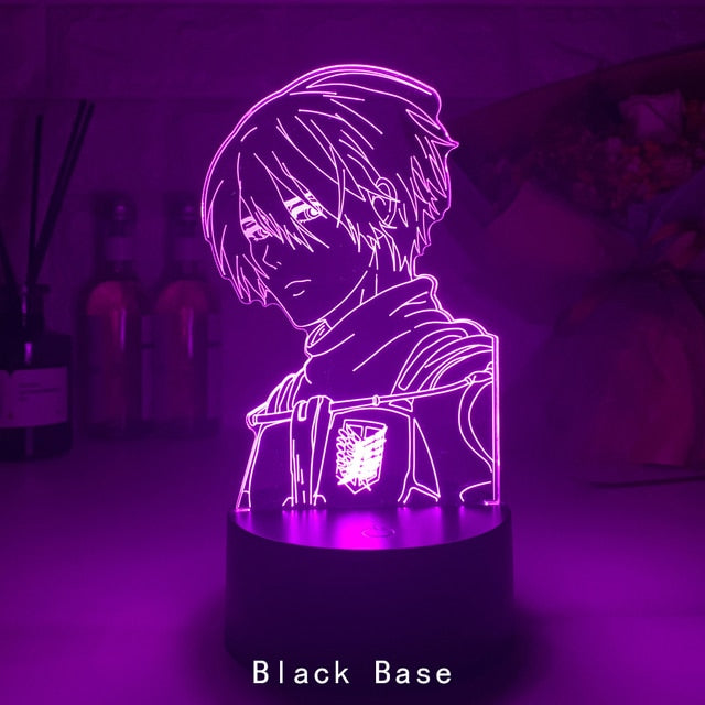 Acrylic Table Lamp Anime Attack on Titan