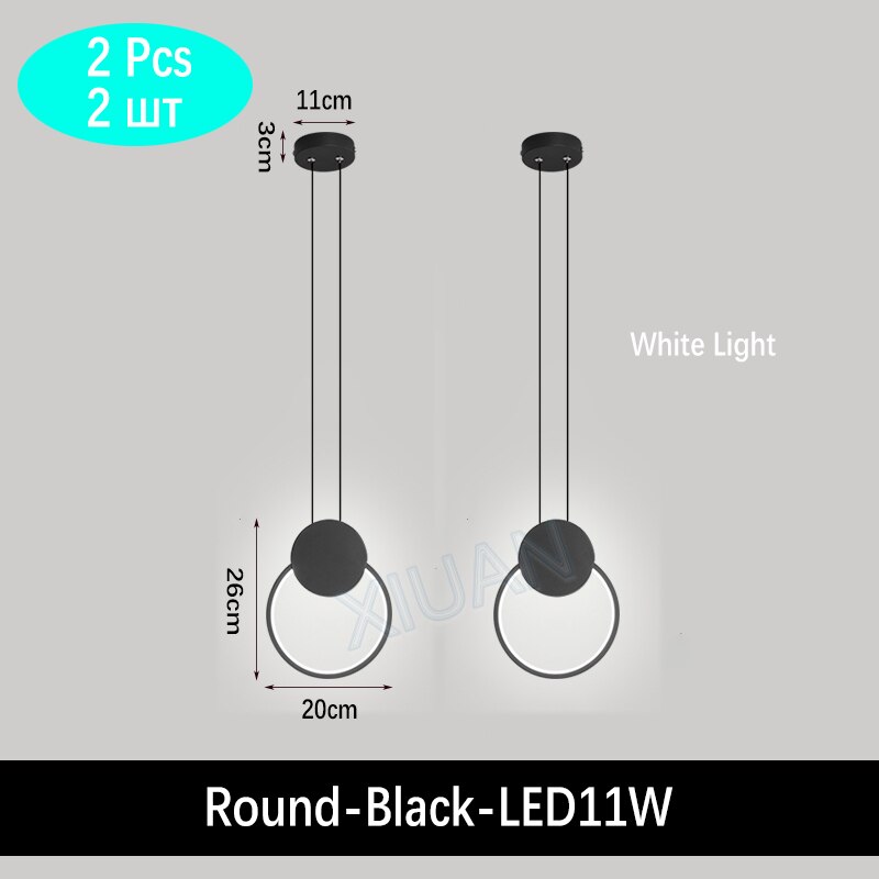 Long Wire Dimmable LED High Ceiling Hanging Light