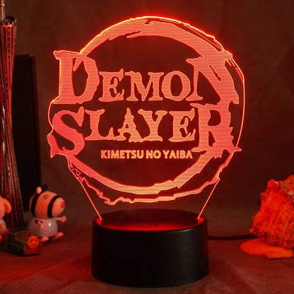 Demon Slayer Anime Tanjiro Lamp Setup