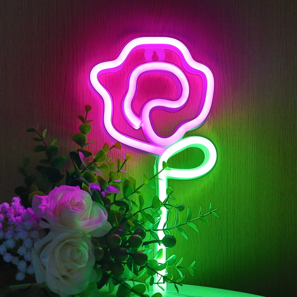 LED Neon Sign Light Lamp Room Decor