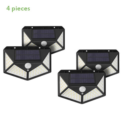 LED Solar Wall Lamp PIR Motion Sensor