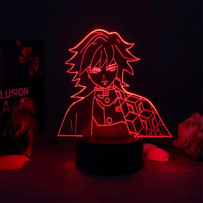 Anime Demon Slayer Acrylic Led