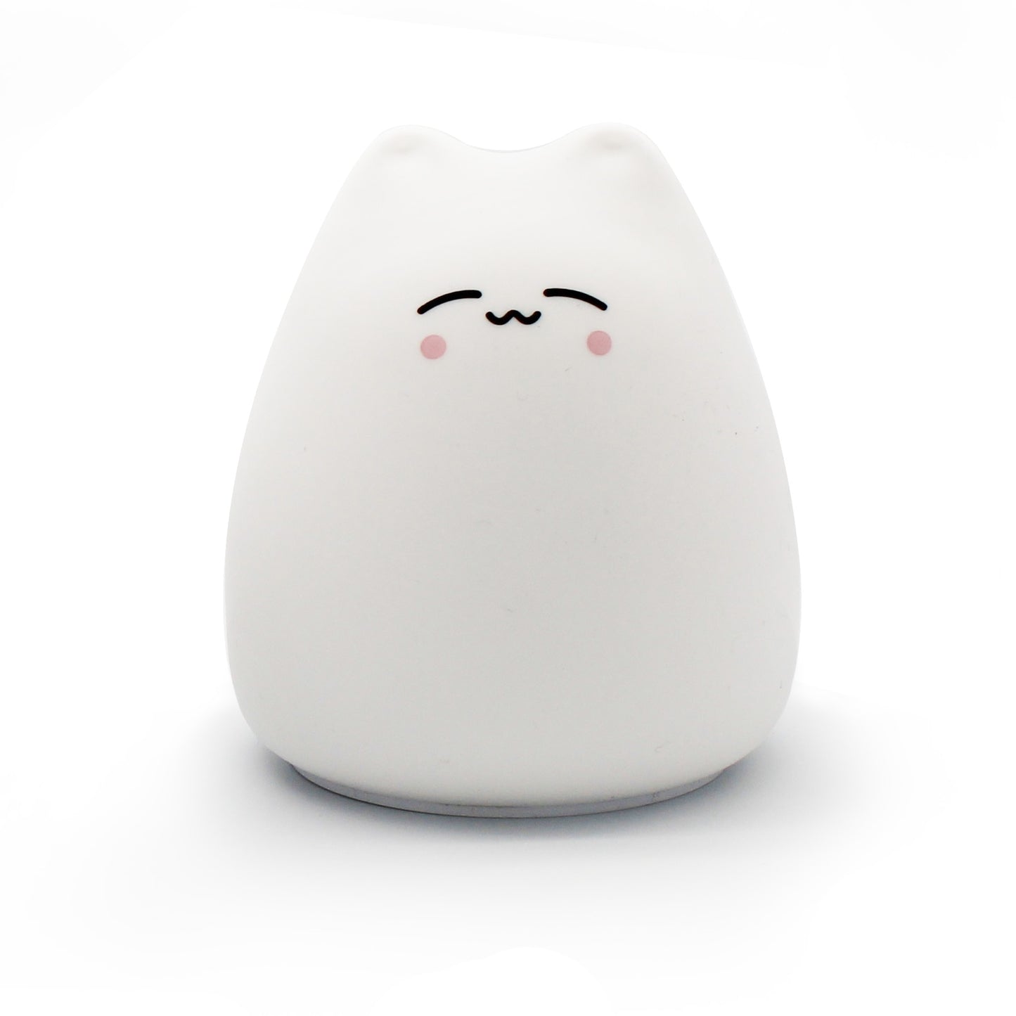 LED Night Lamp Touch Sensor Cat Silicone