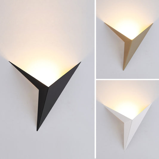 Modern minimalist triangle shape LED Wall Lamps